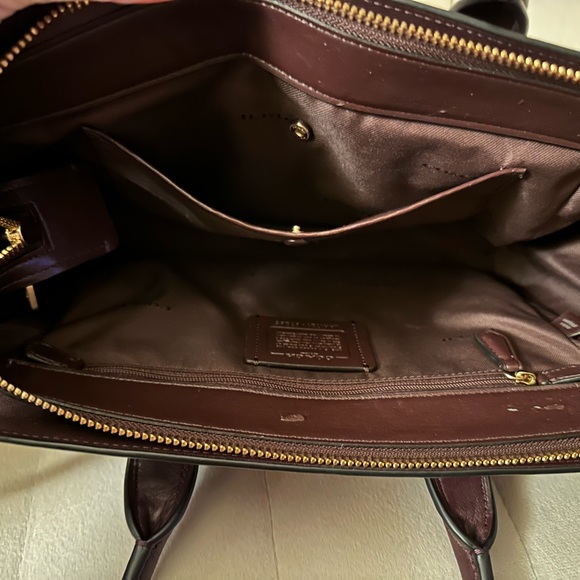 Small Coach Satchel with Crossbody Strap - Picture 2 of 5